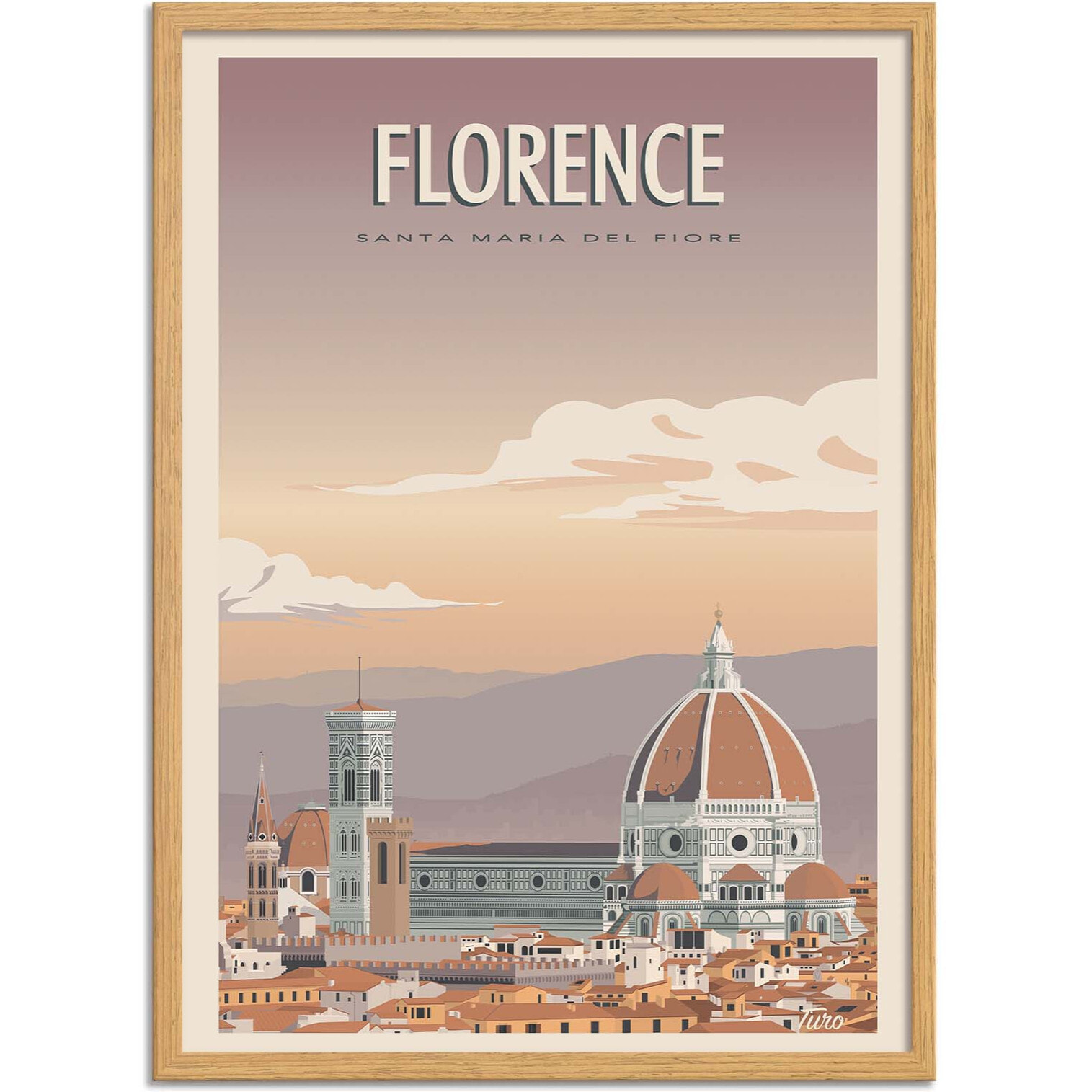 Affiche - Florence - Turo