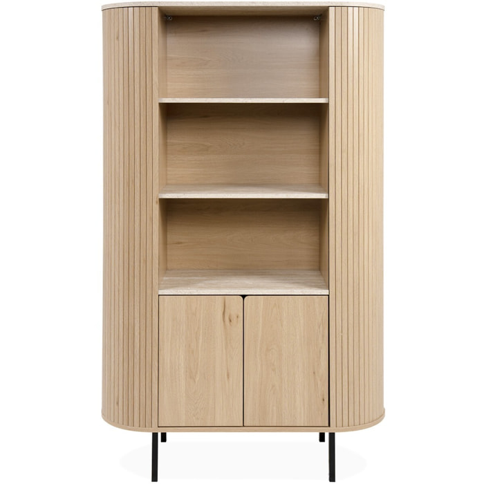 Buffet haut 2 portes 3 niches - JUNA