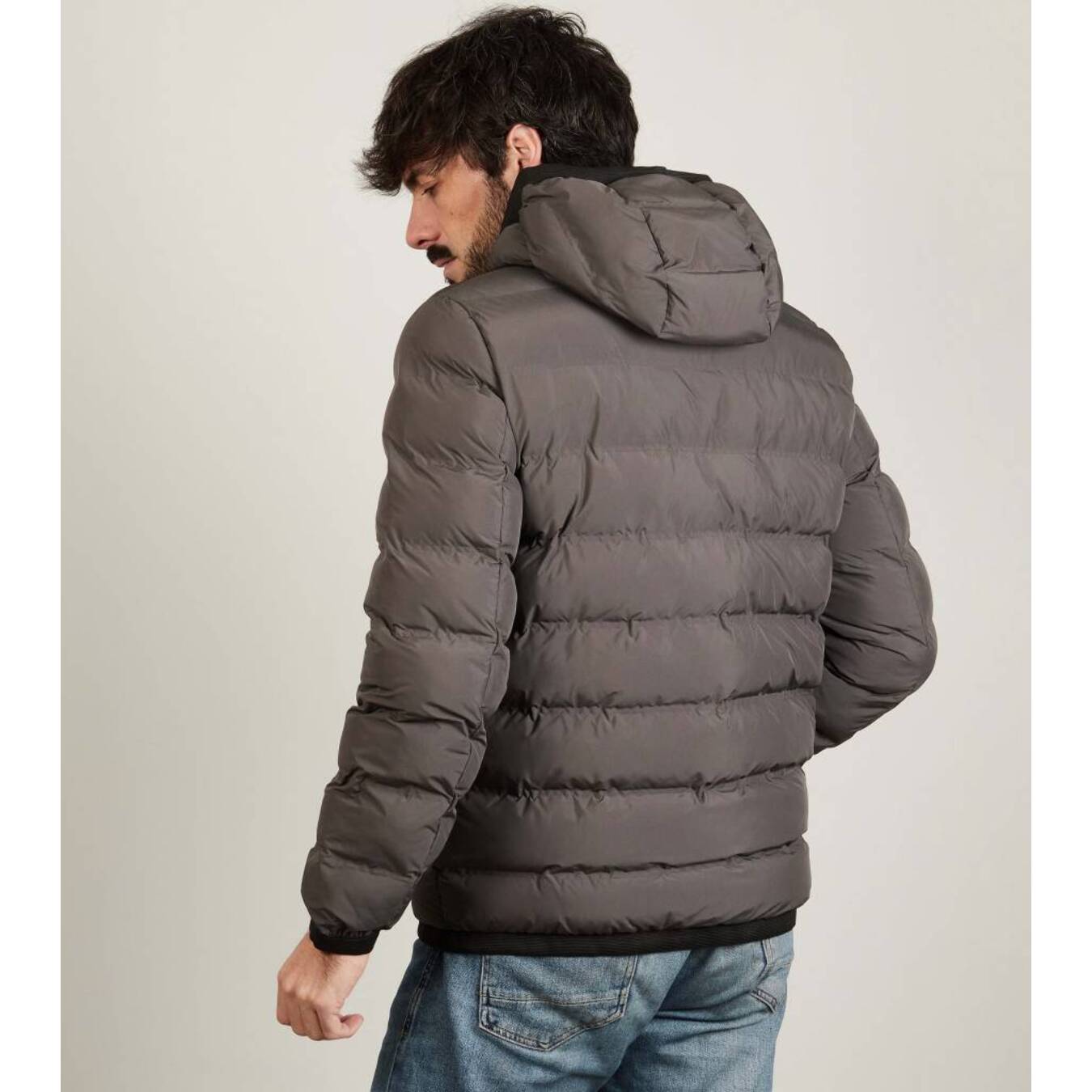 Chaquetas Hombre de la marca GEOX  modelo SPHERICA HOOD JKT GRIS