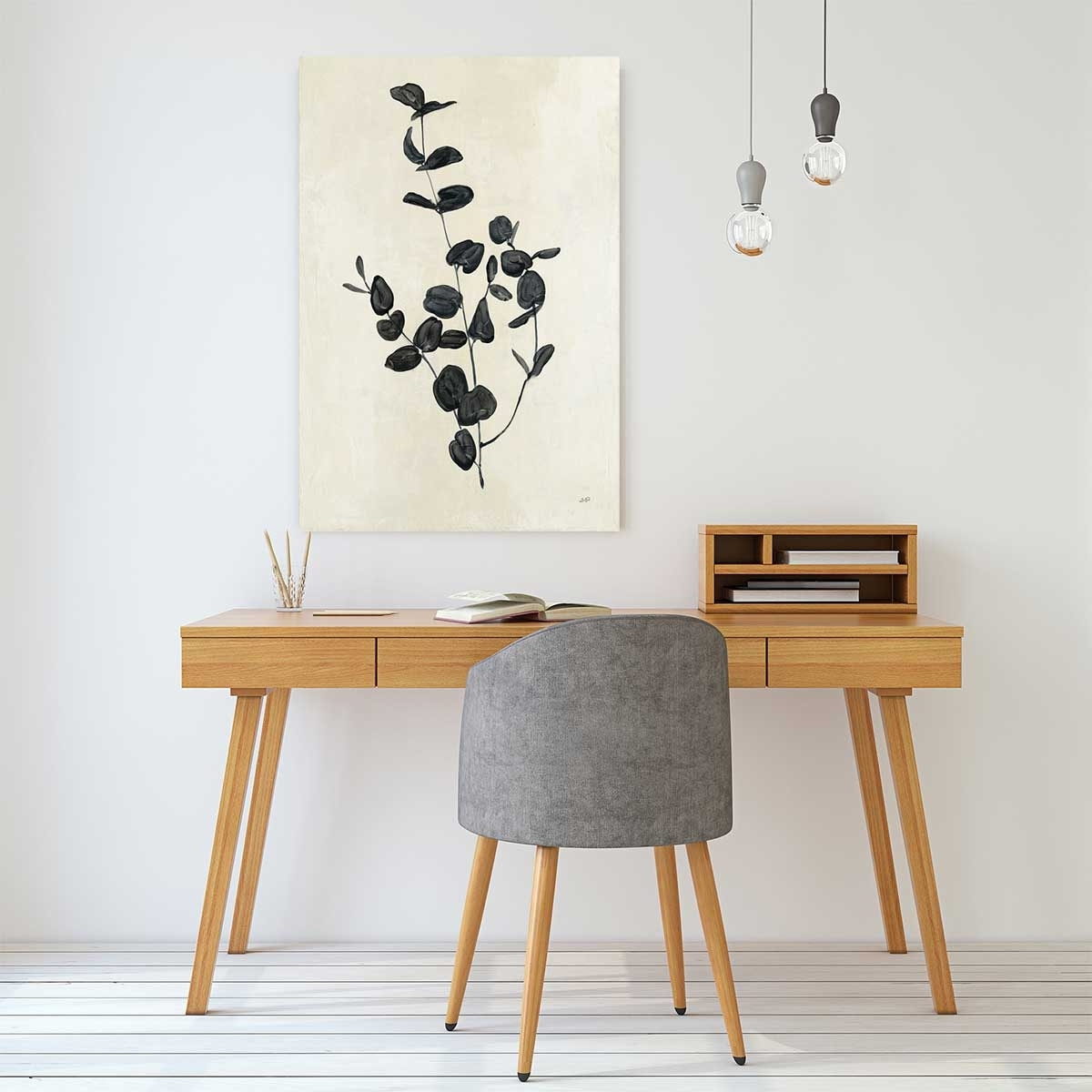 Toile fleurs Black magic Tableau alu Dibond