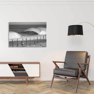 Tableau ocean surf plage landaise  Toile imprimée