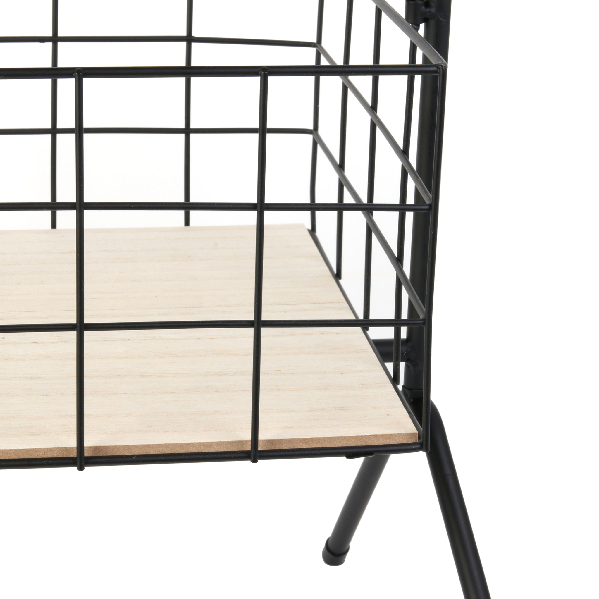 Desserte De Rangement Filaire 2 Paniers H80cm