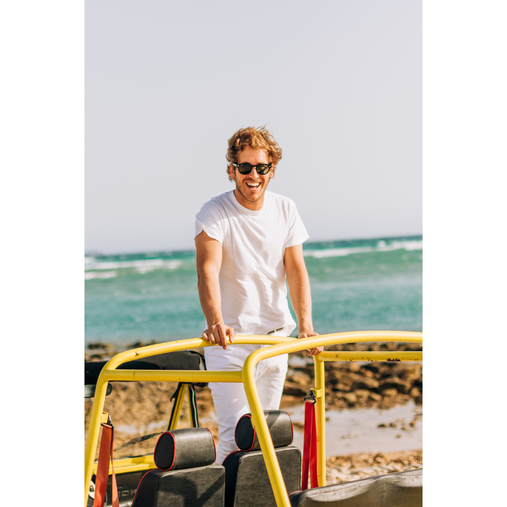 Gafas de sol OCEAN HAMPTON - Negro brillante / Ahumada