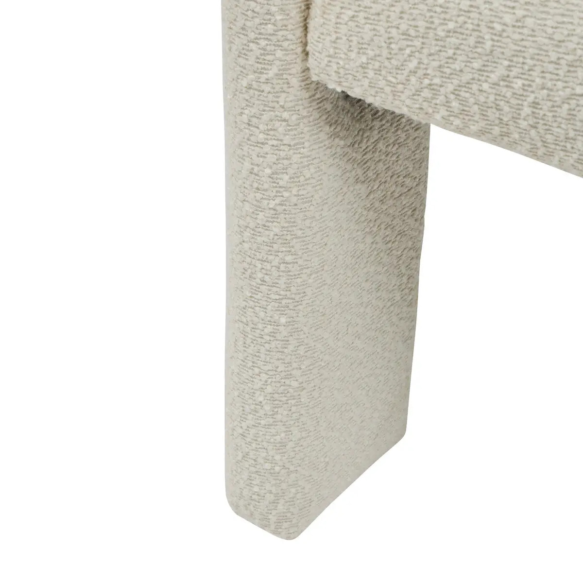 Fauteuil "Amos" blanc L63xp57xH75cm