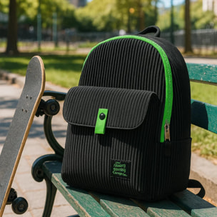 beSmart - ZAINO FUSION 2 SCOMPARTI NERO-VERDE