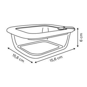 Boîte de conservation Sileat 0,8L