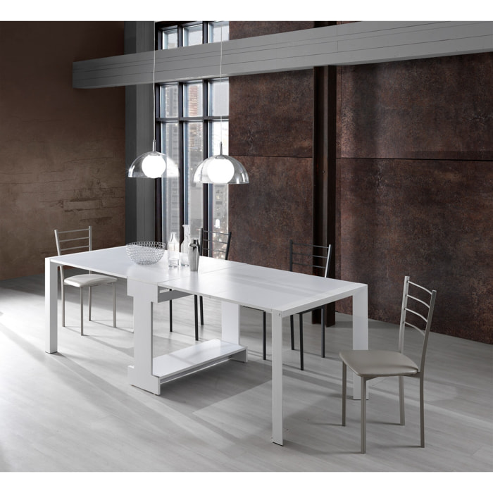 Suspension Tomasucci SILTY, en PVC et acier, transparent, 37 × 37 × 24 cm