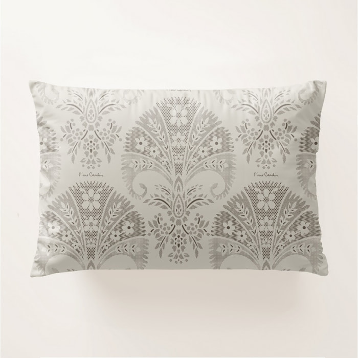Funda de Almohada Damasco Beige