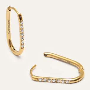 Orecchini Bibi  in Acciaio Placcato Oro