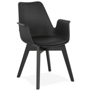 Fauteuil ''Al Capone'' Kokoon - Couleur: Noir