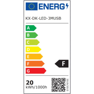 Ruban LED KONIX DRAKKAR AURORA LED STRIP 3M