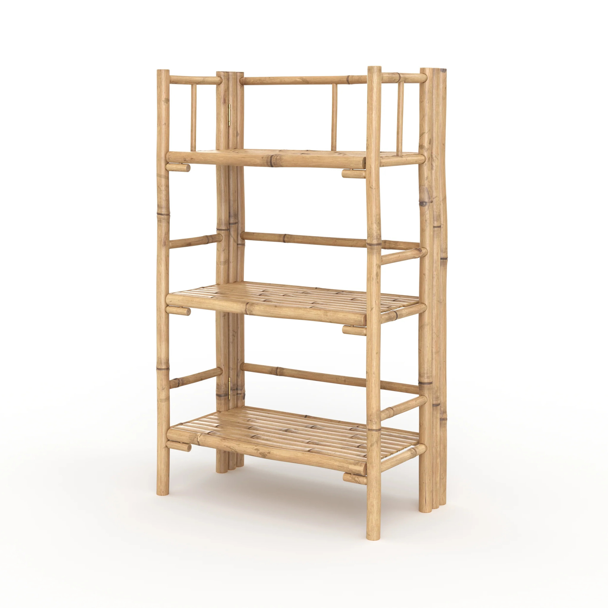 Etagère rectangulaire pliable en bambou - Bami