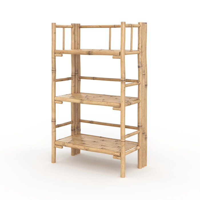 Etagère rectangulaire pliable en bambou - Bami