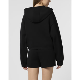 PLEIN SPORT Zip Hoodie Icon Scratch