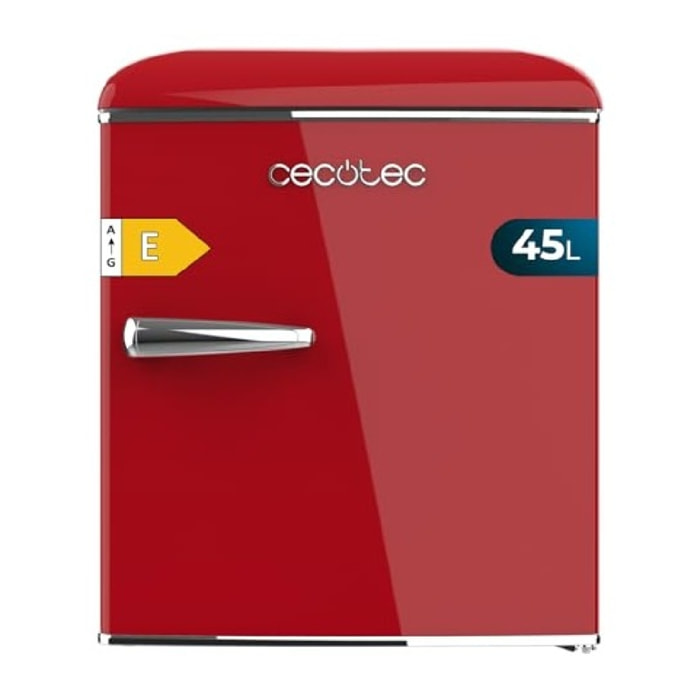 Cecotec Frigorífico retro Bolero CoolMarket TT Origin 45 Red E Cecotec