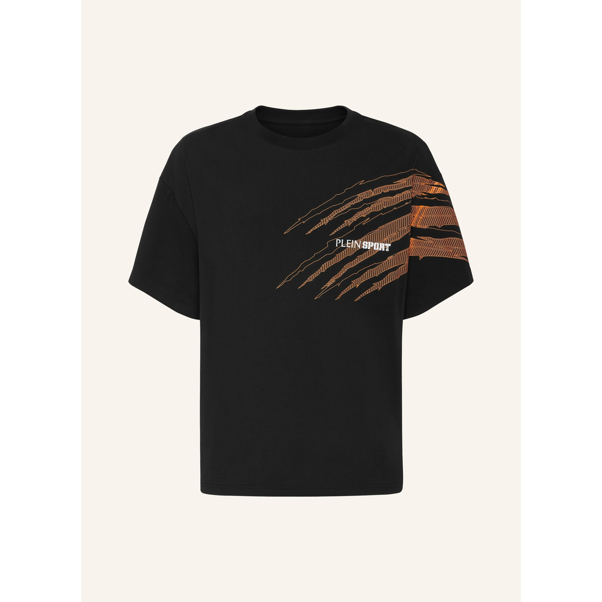 PLEIN SPORT Camiseta Cuello Redondo Ss SCRATCH