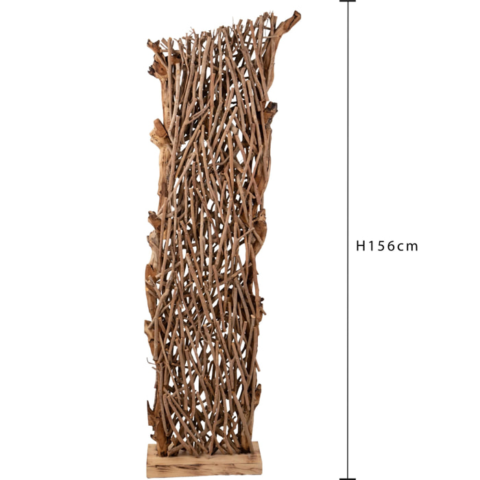 Separe' Branches - Pezzi 1 - Colore Naturale - 46x156Hx17cm - Bianchi Dino