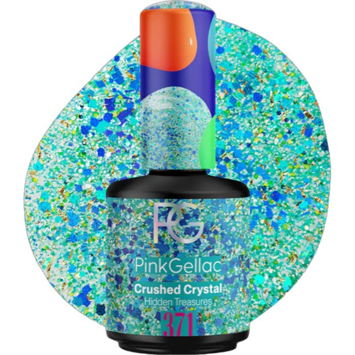 Vernis semi-permanent - 371 Crushed Crystal- 15 ml