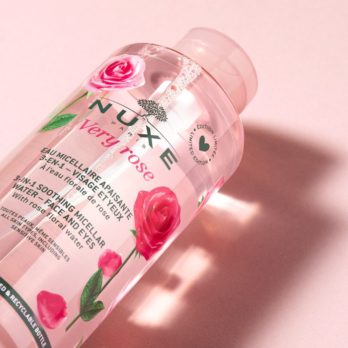 Very Rose - Eau micellaire apaisante 3-en-1 visage et yeux 750ml