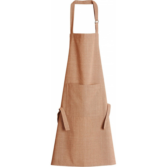 Tablier 100% Coton tablier Classique Fil Flamme terracotta