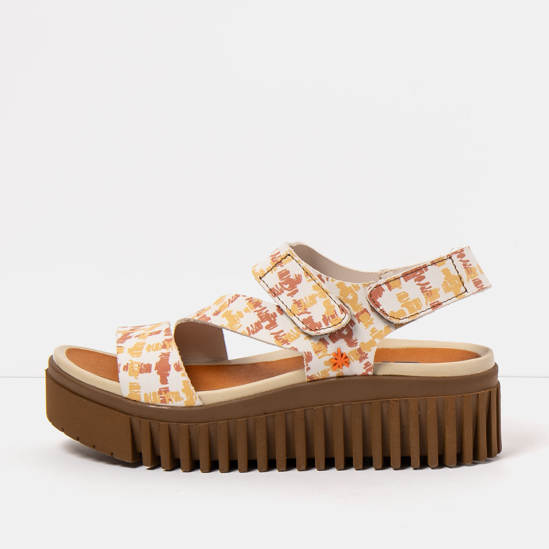 Sandalia de cuña 1573 FANTASY VICHY/BRIGHTON color Vichy