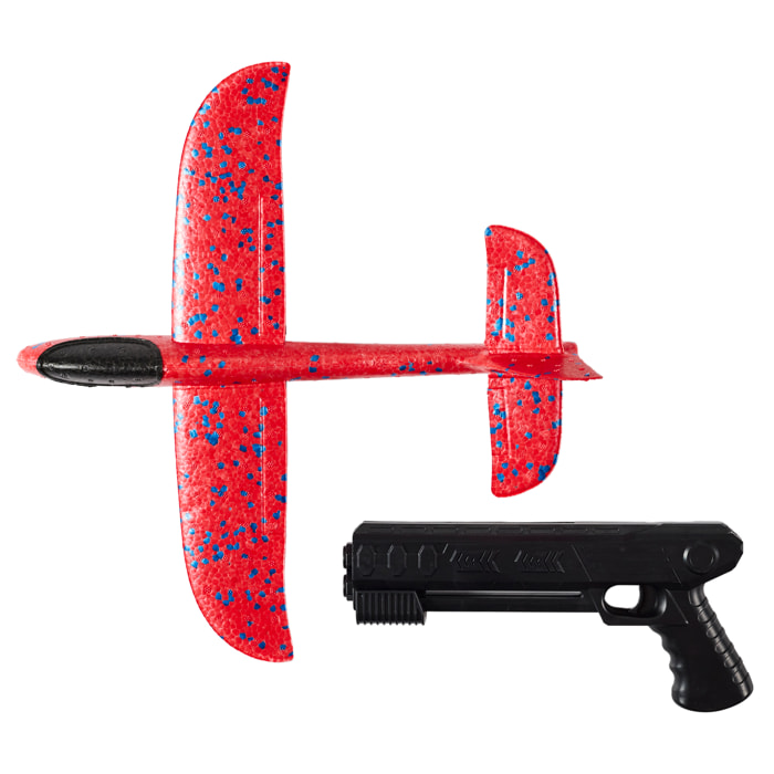 JEU DU LANCER D AVION AVEC PROPULSEUR