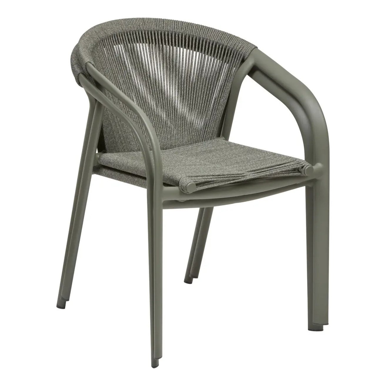 Fauteuil de jardin empilable Riu vert laurier