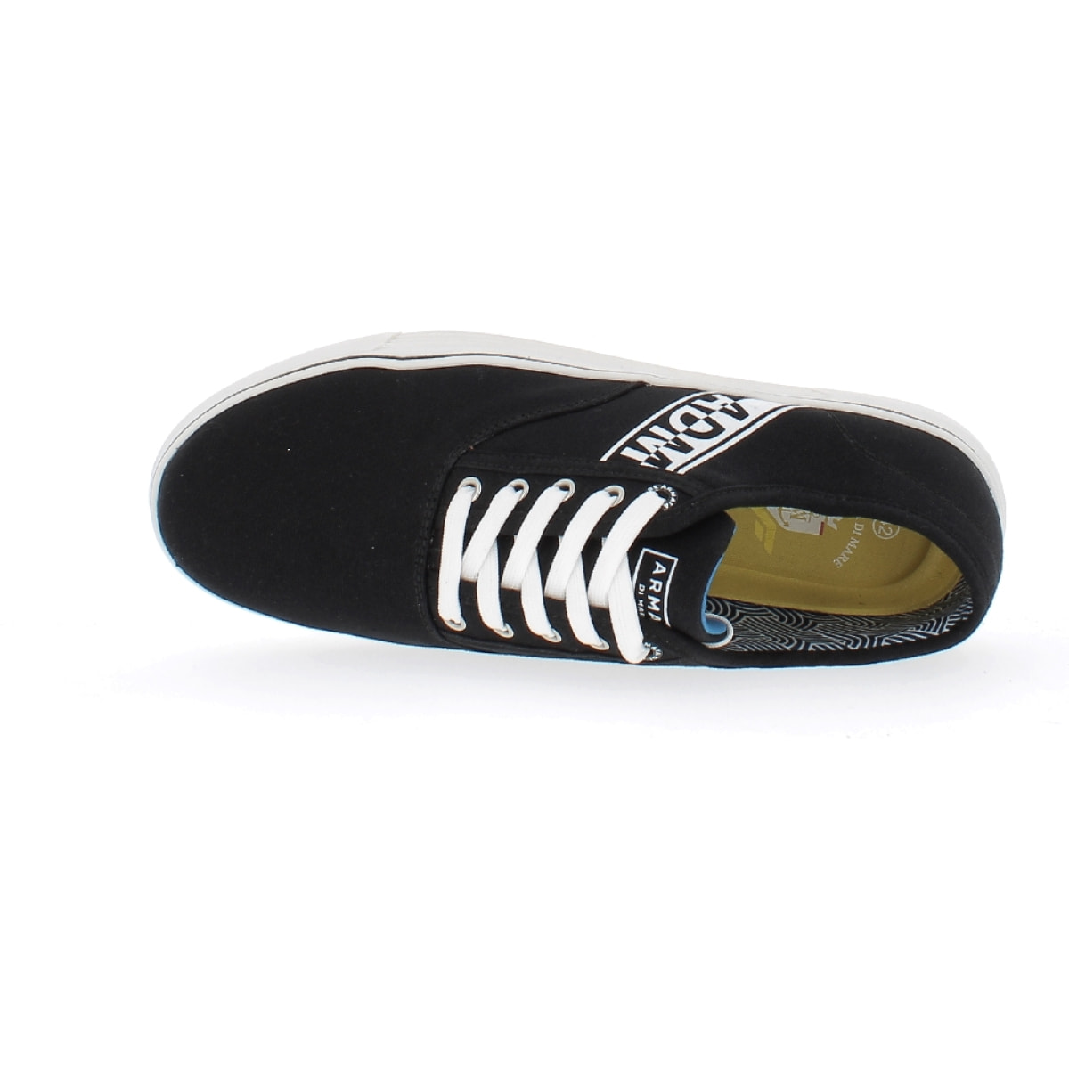 Armata di Mare Scarpe Uomo Sneakers Stringate Basse con Soletta Rimovibile in Memory Foam AMU SS23M312 Black