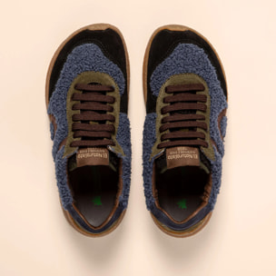 Zapatos N5435B MULTI MATERIAL DENIM/ OROEL color Denim