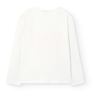 Camiseta punto elástico de niña -BCI