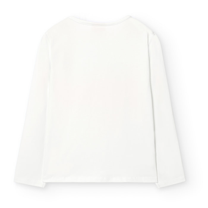 Camiseta punto elástico de niña -BCI