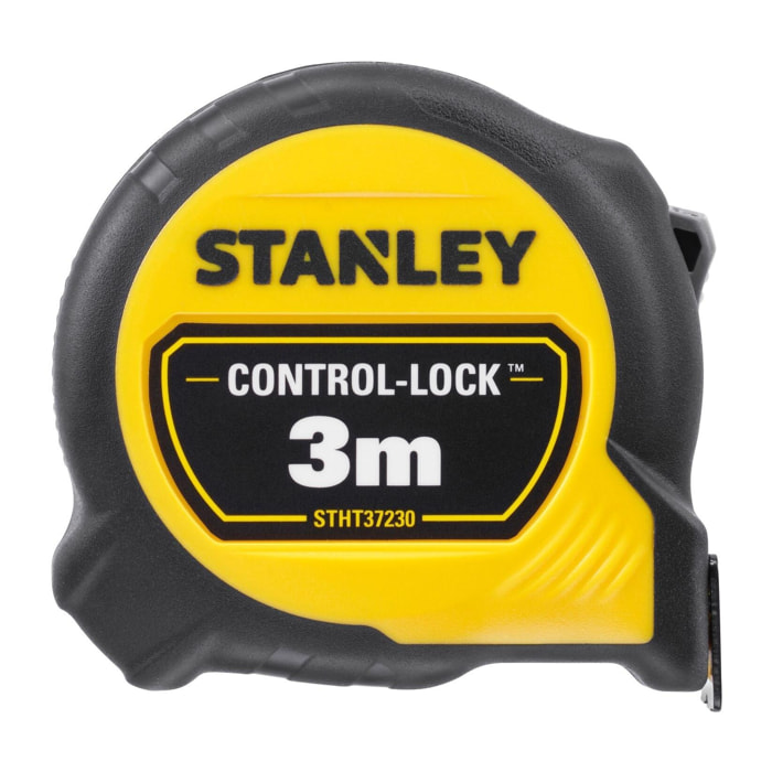 Mesure 3 m x 19 mm Control Lock Double Marquage - STANLEY STHT37230-0 - Boîtier Bimatière - Revêtement Blade Armor