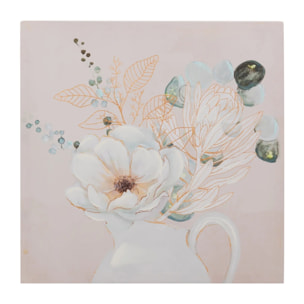 Set 2 Lienzos Flores 60x3x60 Cm