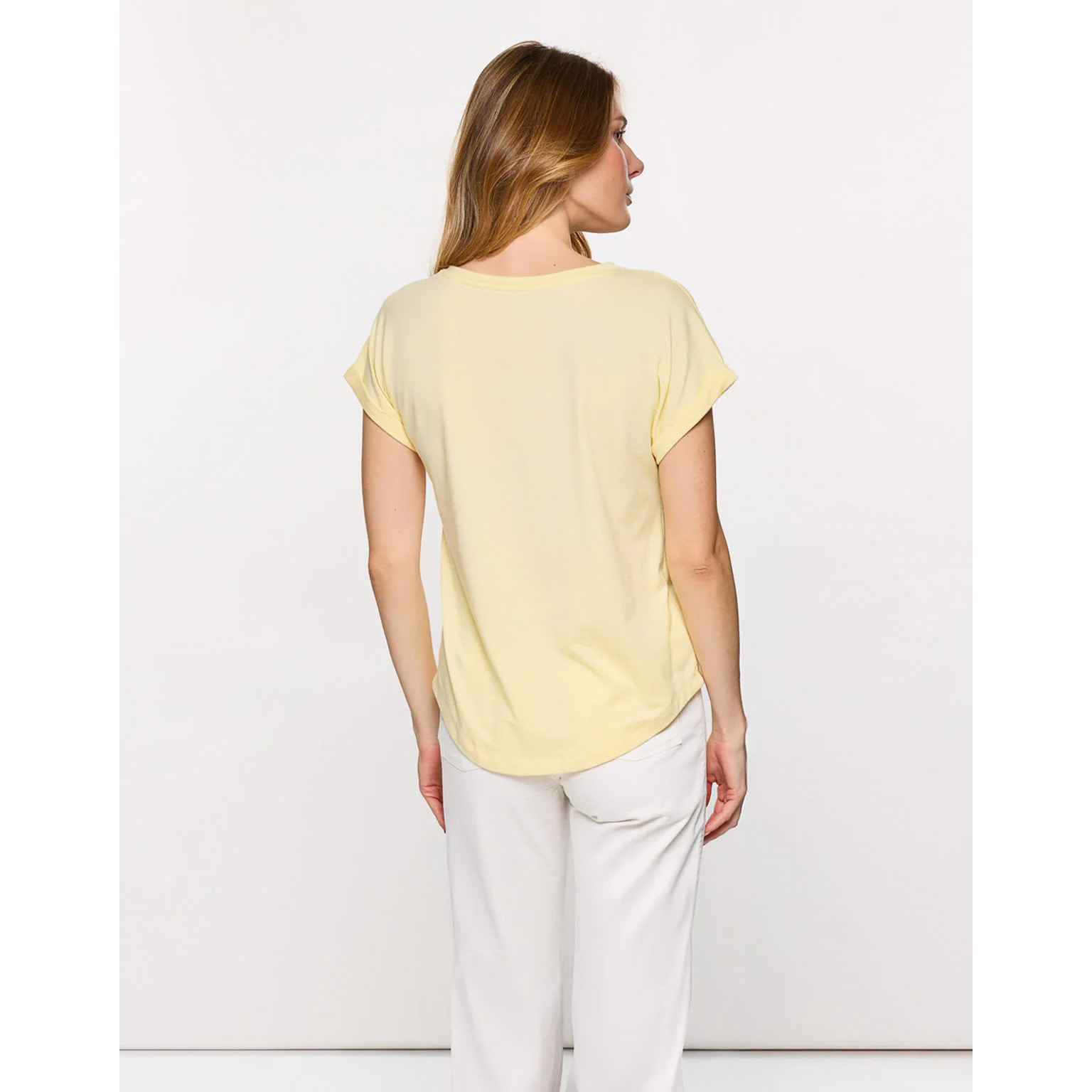 Camiseta Manga Corta Amarillo - Luma