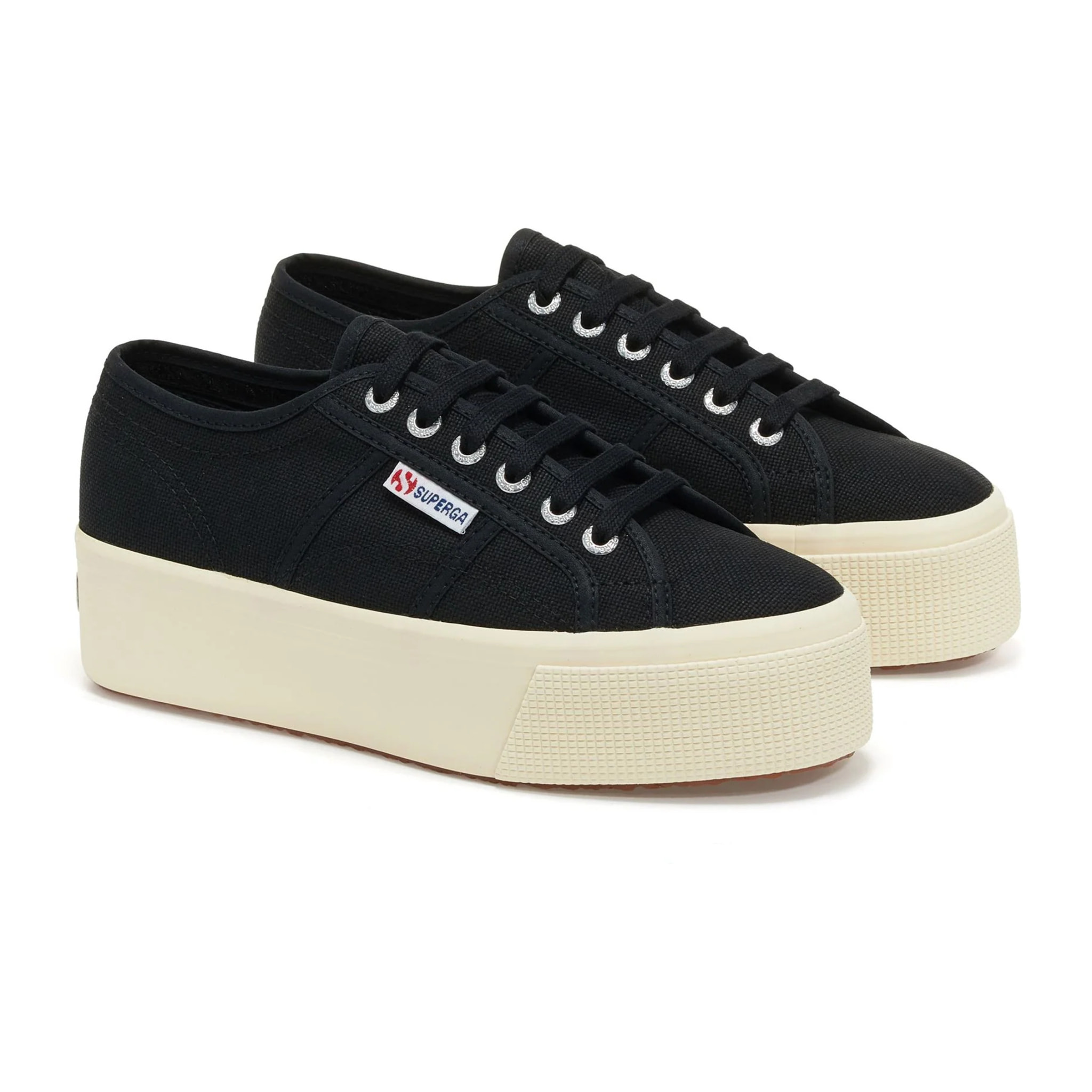 Superga - Scarpe da donna Donna Nero - 2790 PLATFORM