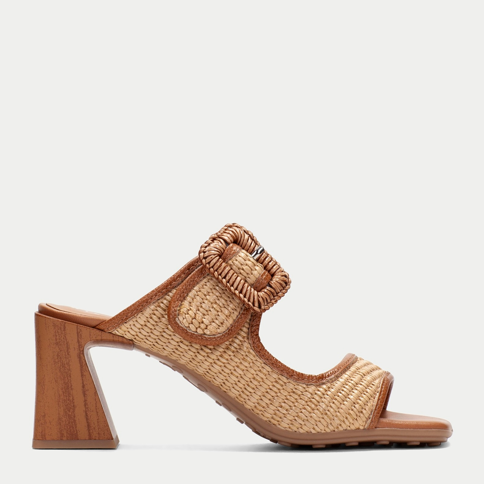 Sandalia Destalonada Miami Cuero 5 cm