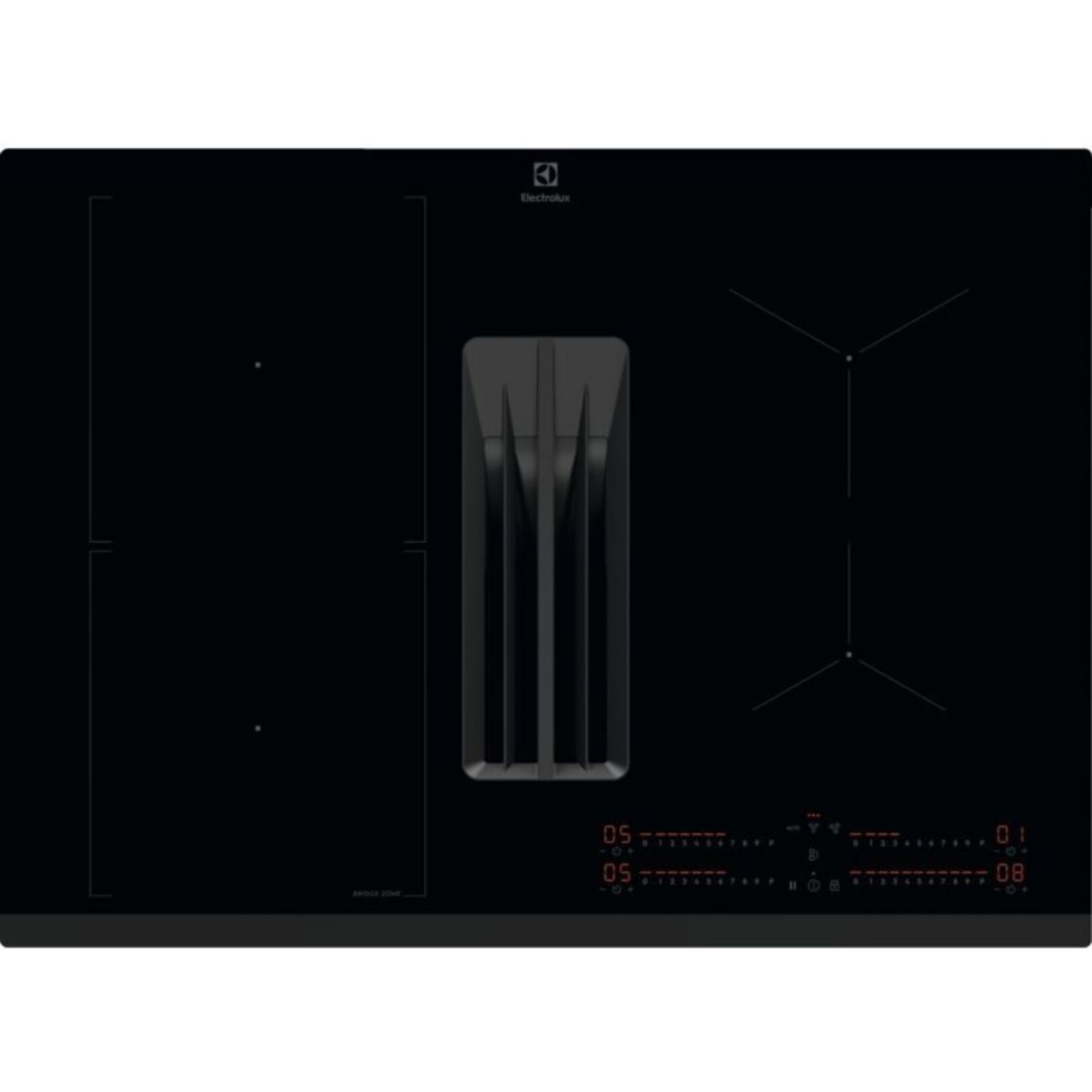 Plaque induction aspirante ELECTROLUX KCC73443 Bridge