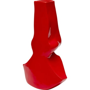 Vase nez et lèvres rouges 38cm Kare Design