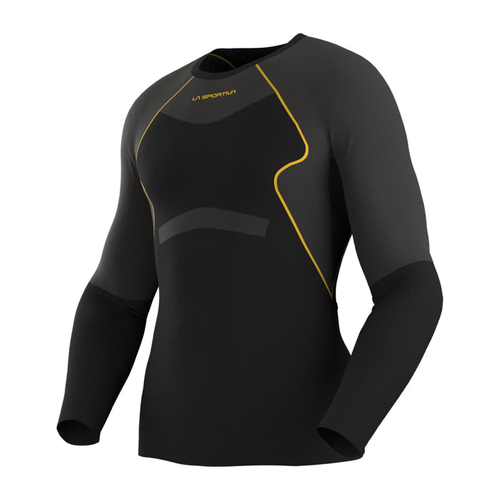 Wool40 Aero Longsleeve Hombre Camiseta Nieve