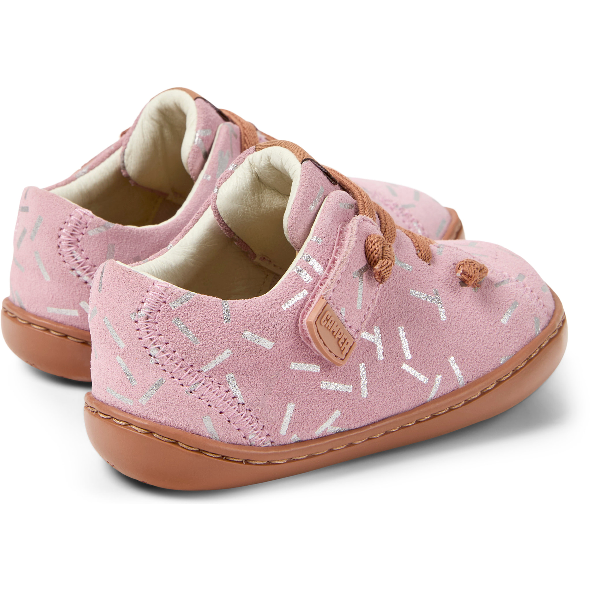 Sneakers - CAMPER Peu Cami - Rosa - Pelle scamosciata