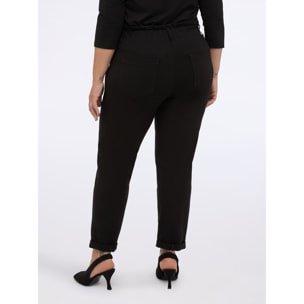 Fiorella Rubino - Pantaloni Ballon in Punto Milano - Nero