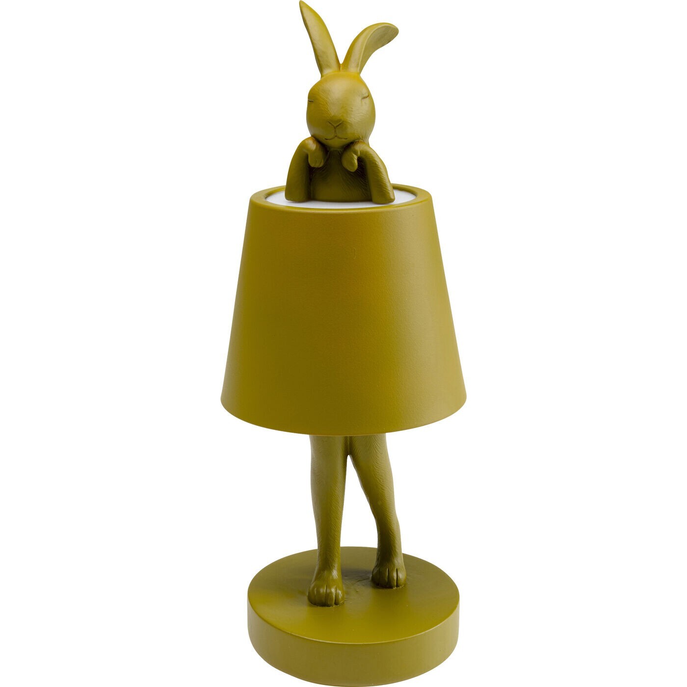 Lampe Animal lapin LED 29cm verte Kare Design