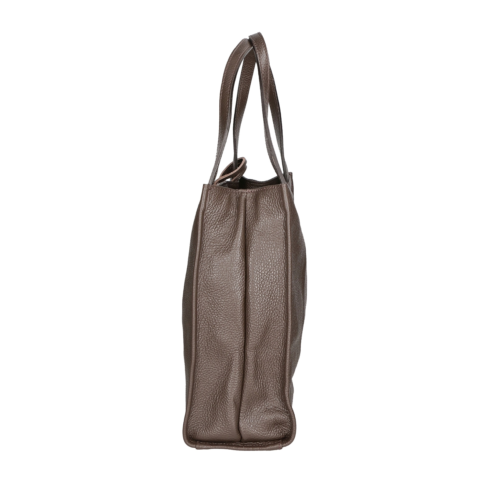 Borsa a spalla da donna In Vera pelle Made in Italy 34x32x11 cm