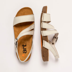 Sandalias 1045 NAPPA CREAM/ I BREATHE color Cream
