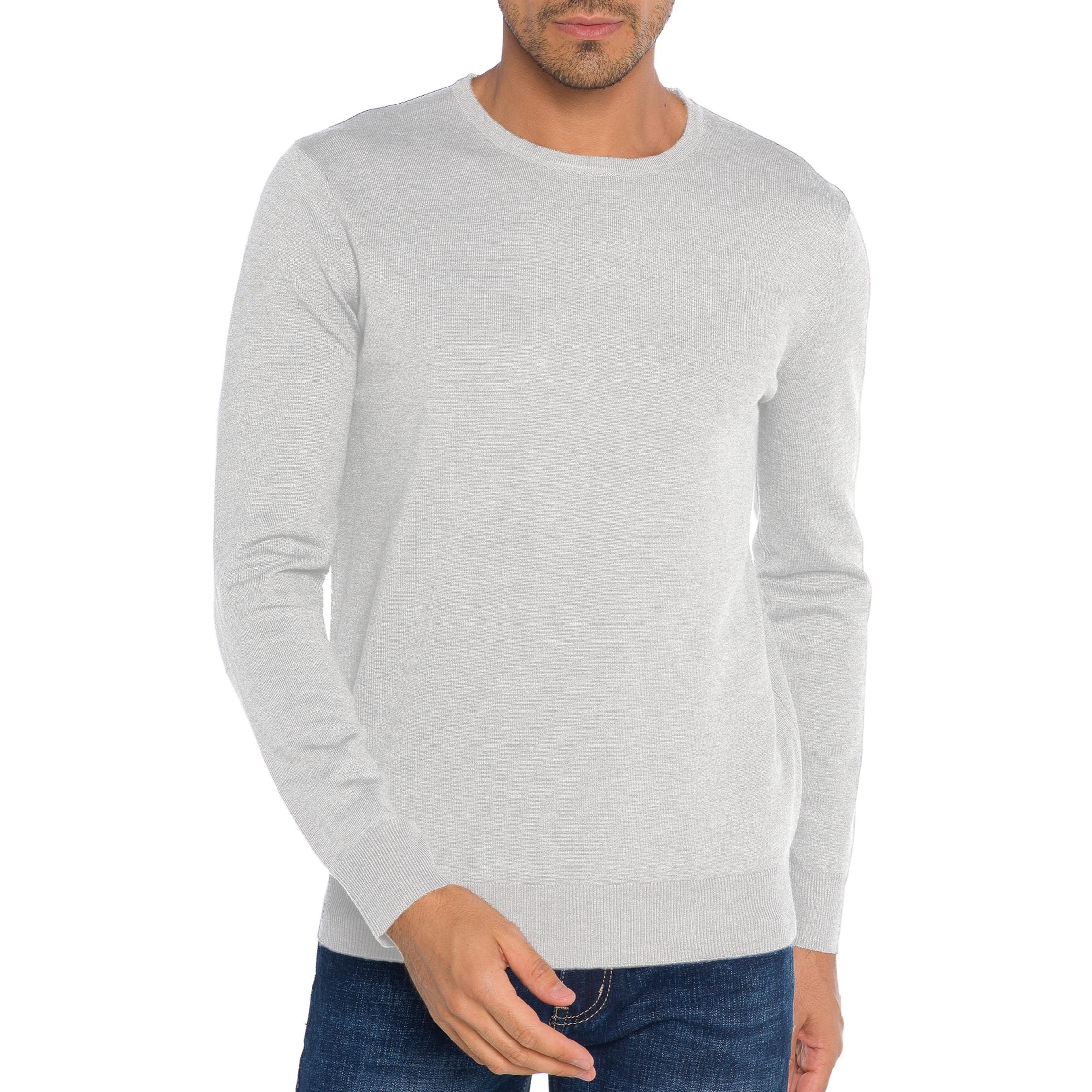 Maglia Hot Buttered Koorana girocollo cotone Grigio Chiaro