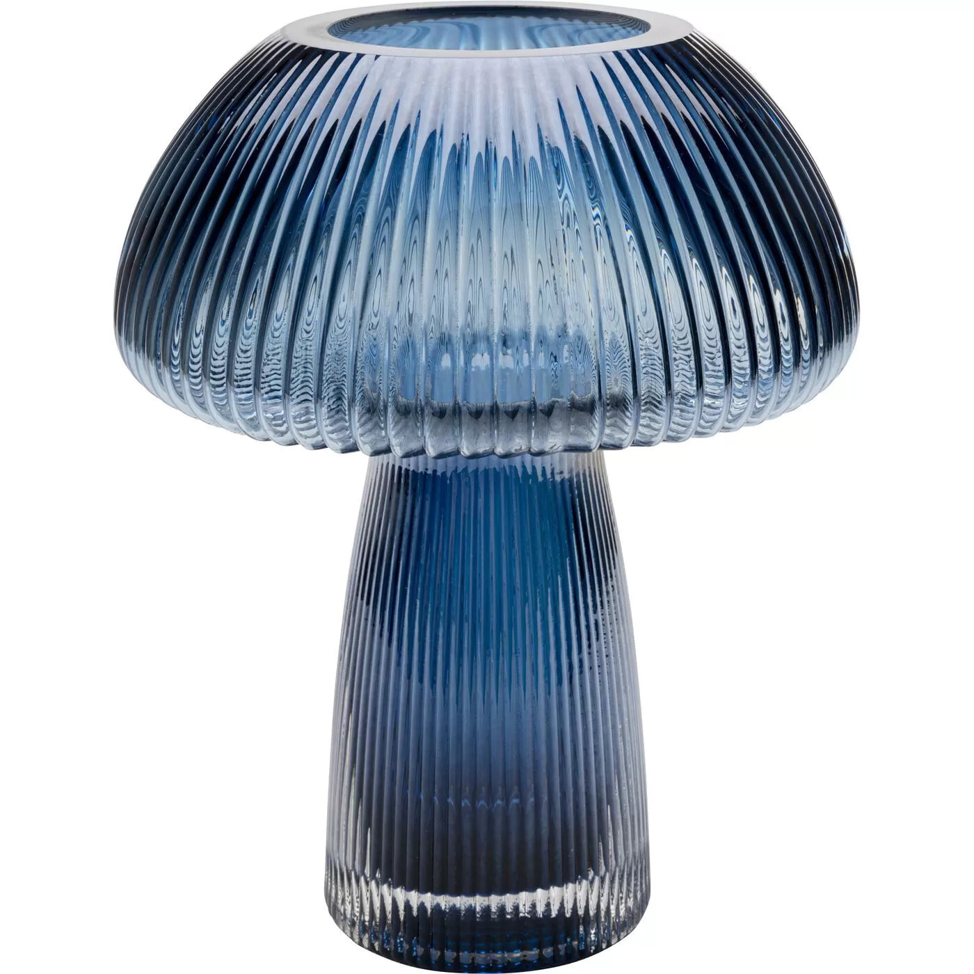 Vase Daphne champignon bleu 24cm Kare Design