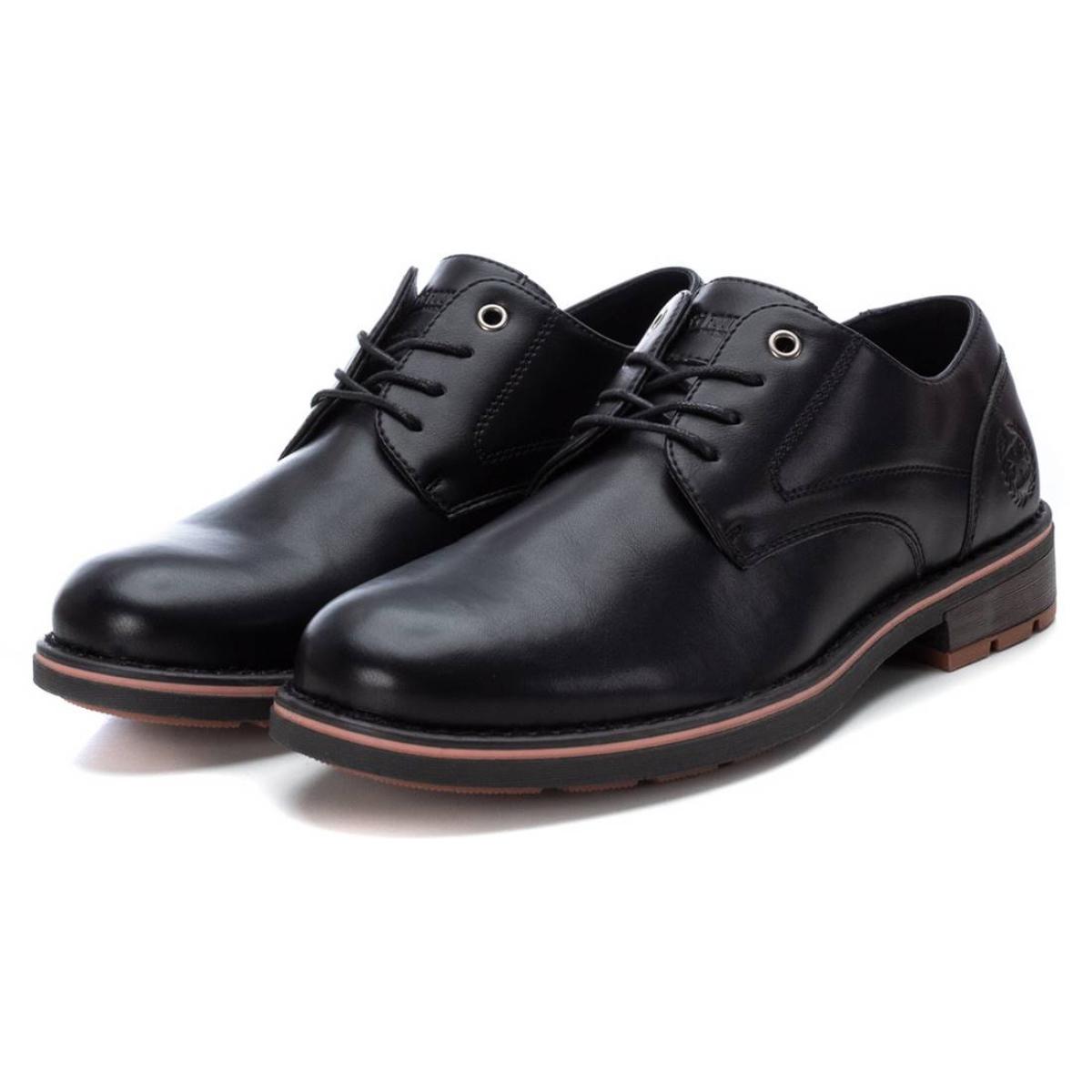 Zapato blucher/derby negro