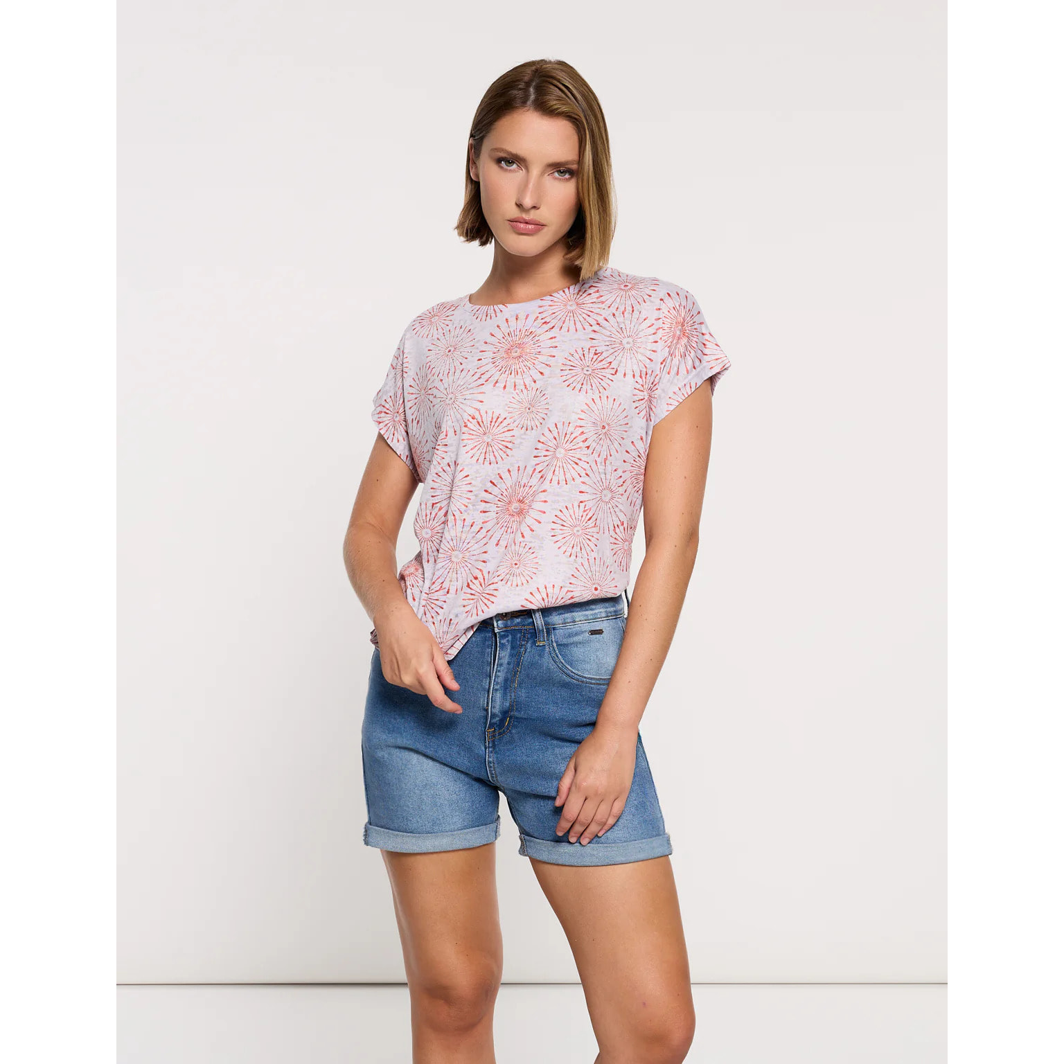 Camiseta Manga Corta Naranja - Biotena