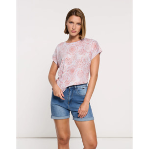 Camiseta Manga Corta Naranja - Biotena