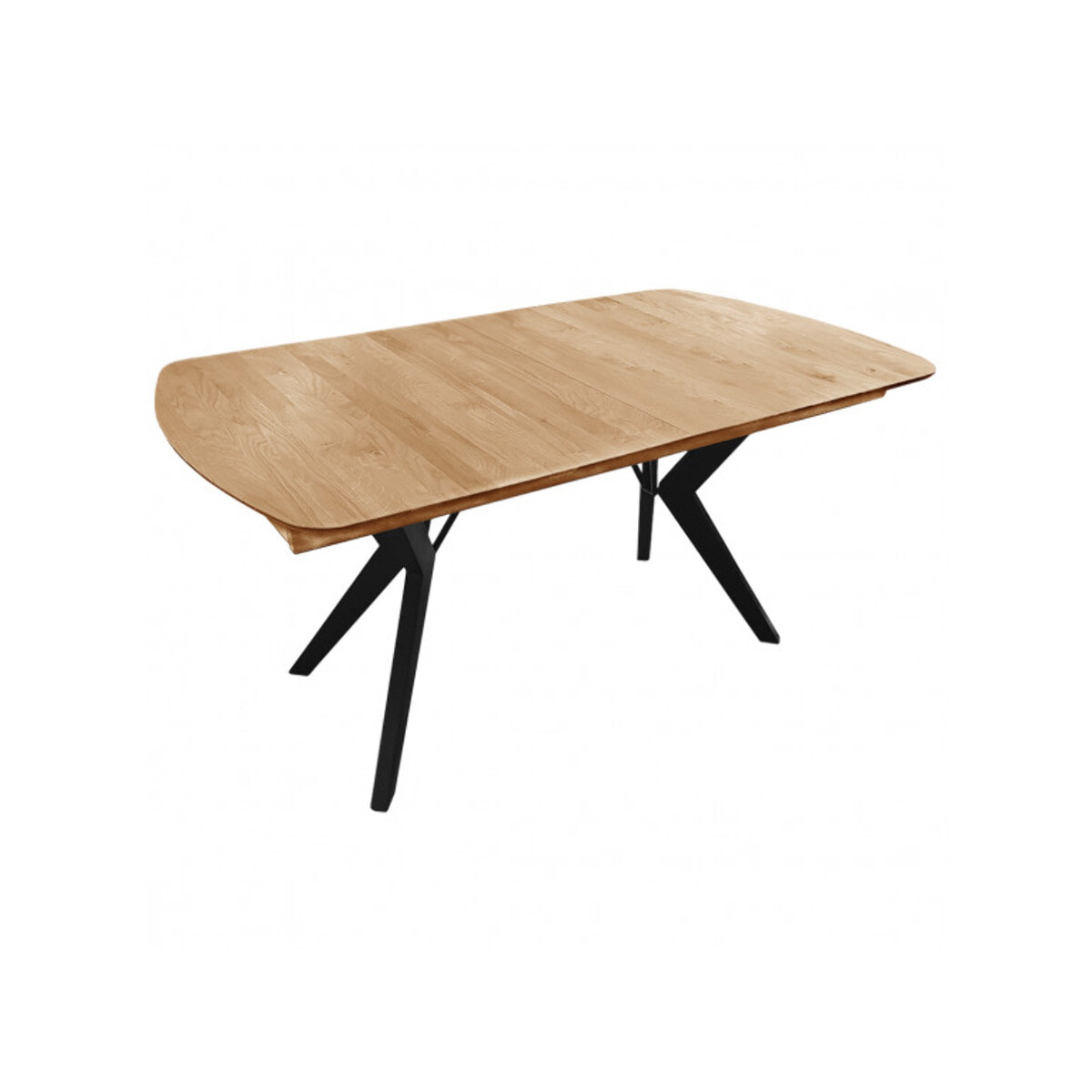 Table de repas extensible en bois de chêne massif 160/210cm - ECLIPSE XL